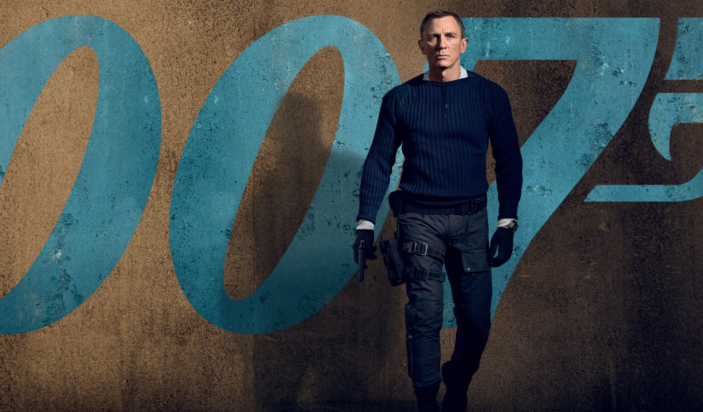 Спецагент 007 Джеймс Бонд в новом фильме Не время умирать, 2020