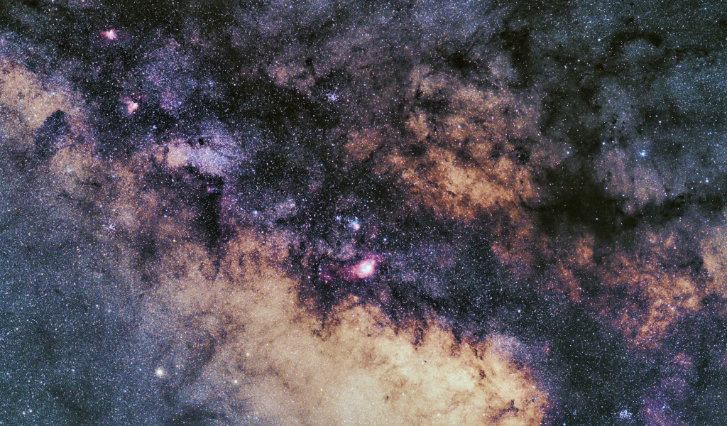 Млечный путь крупным планом