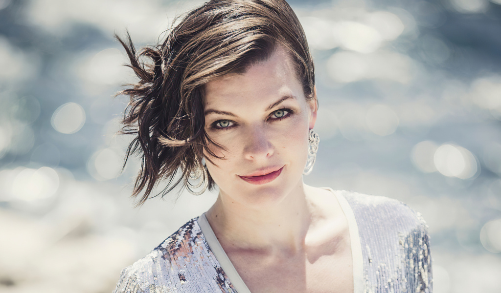 Популярная американская актриса Милла Йовович