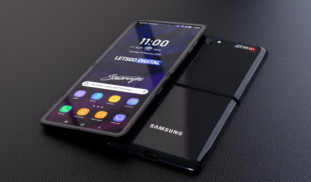 Новый смартфон  Samsung Galaxy Z Flip