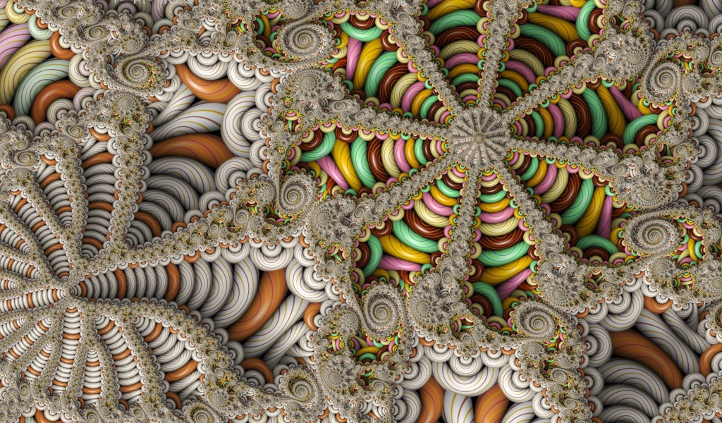 Красивые абстрактные морские узоры