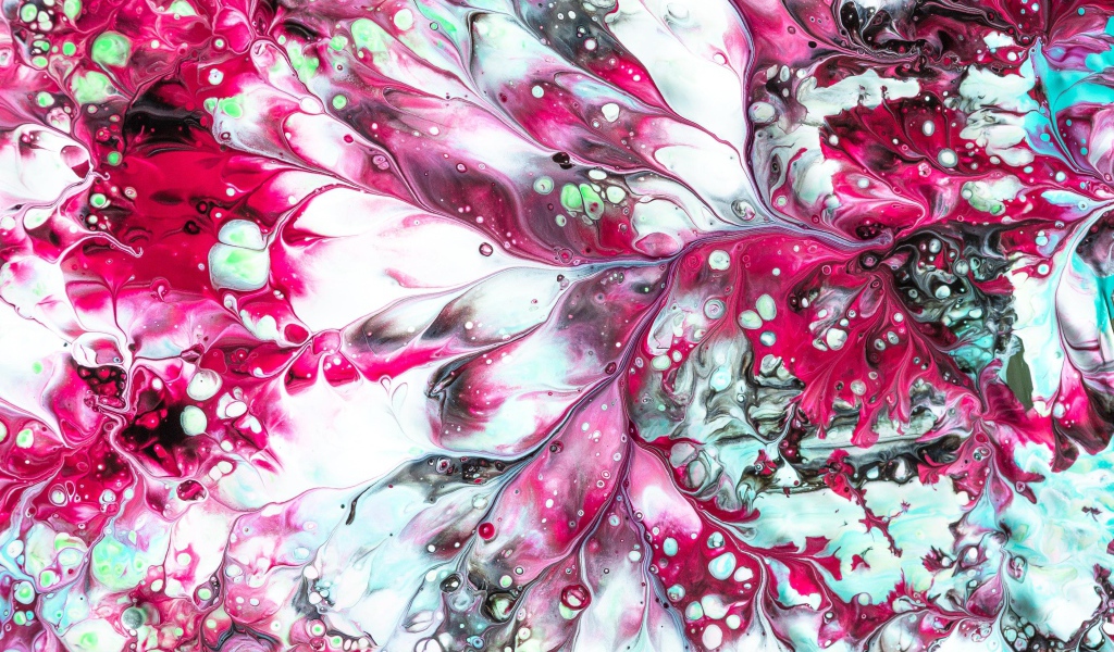 Красивый разноцветный узор абстракция