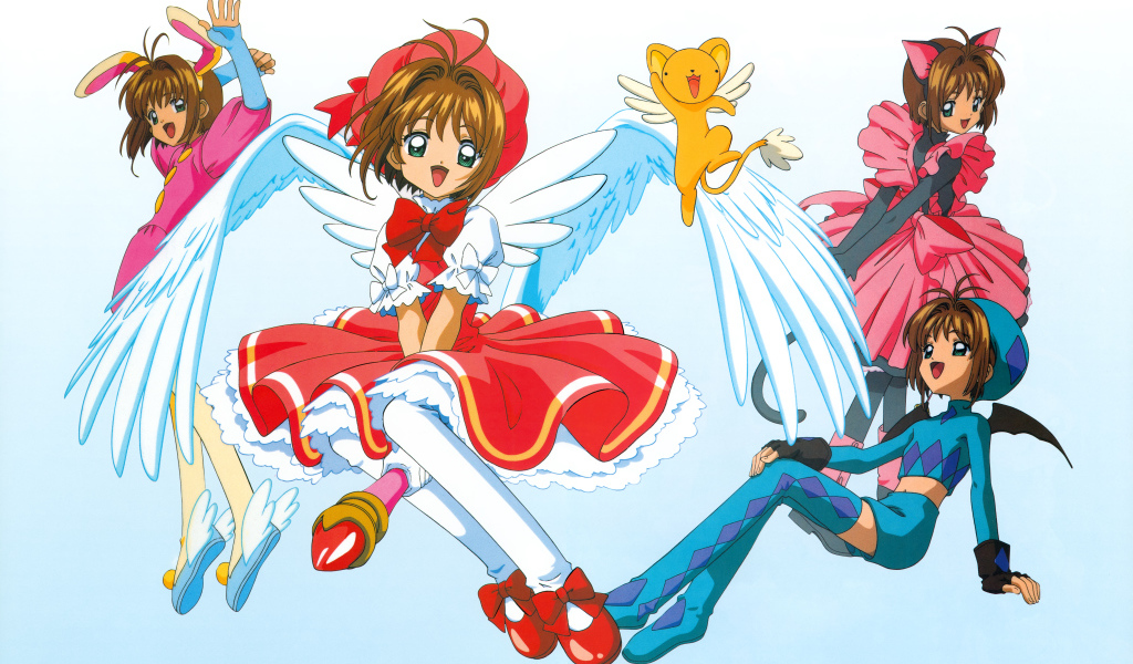 Персонажи аниме  Сакура - Собирательница Карт