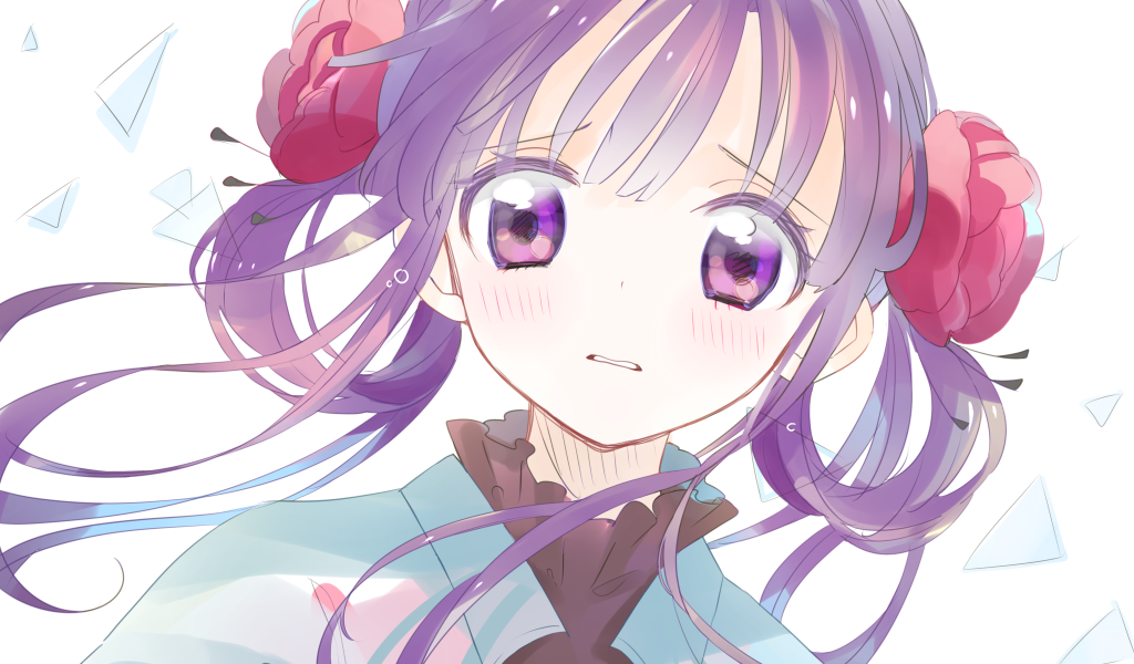 Girl with lilac hair Anime Dressing Boy Hanako-kun