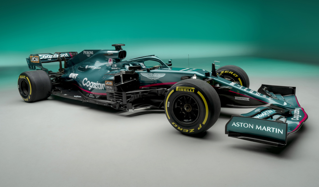 Гоночный автомобиль Aston Martin AMR21 2021 года серии  F1