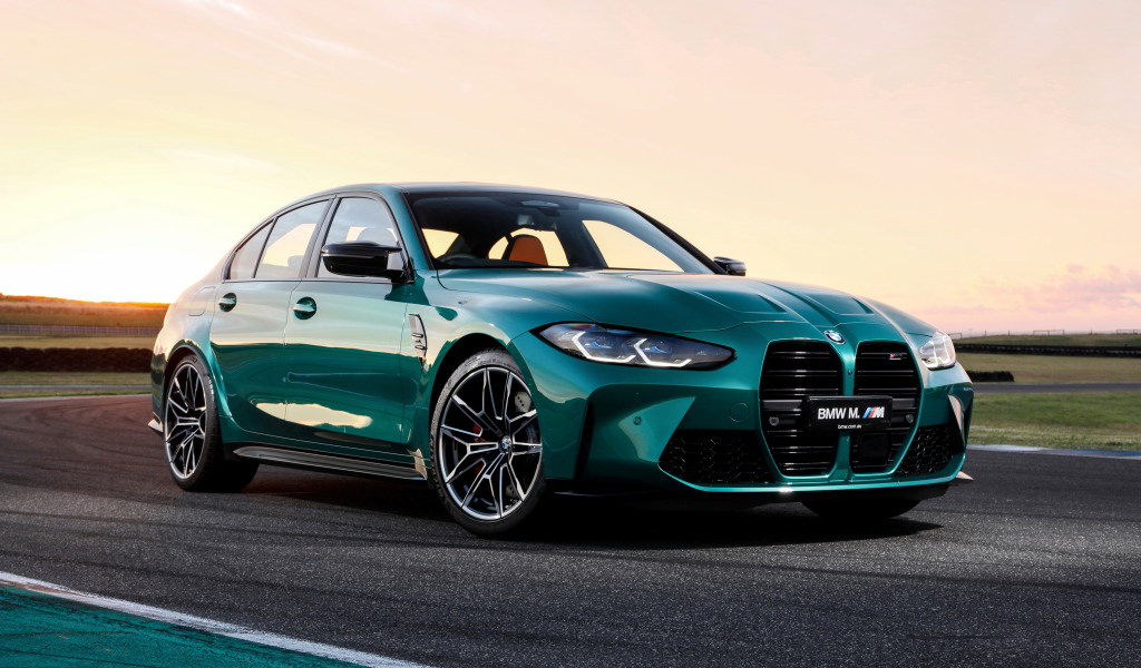 Стильный BMW M3 Competition 2021 года