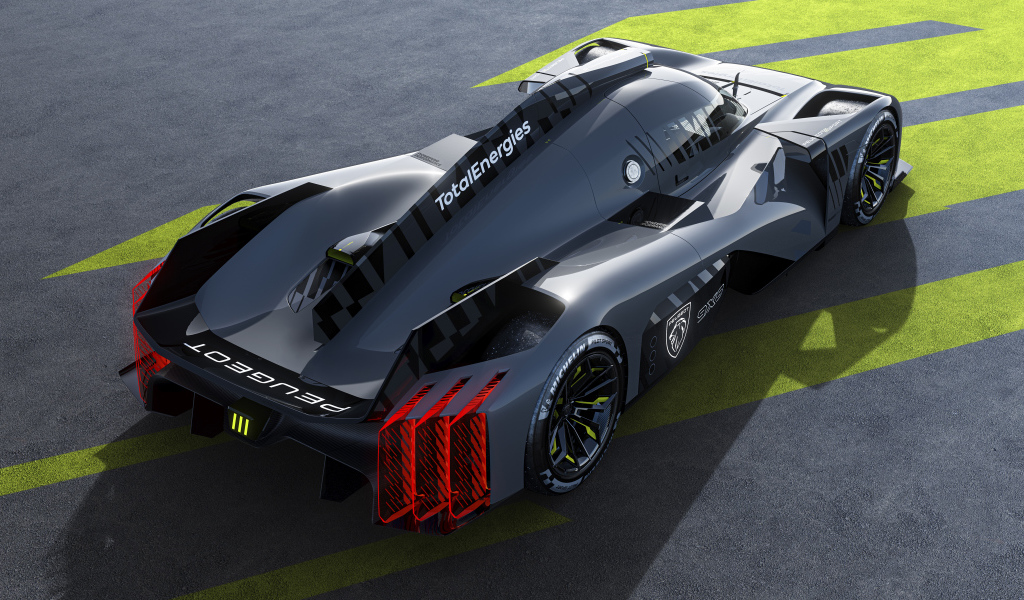 Гоночный автомобиль Peugeot 9X8,  2022 года