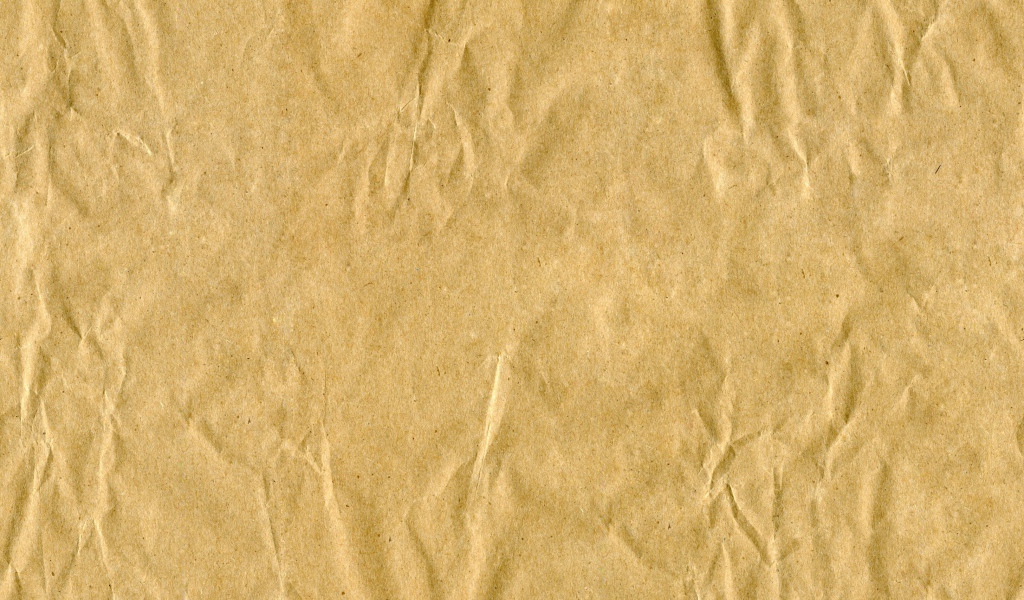 Мятая желтая бумага фон