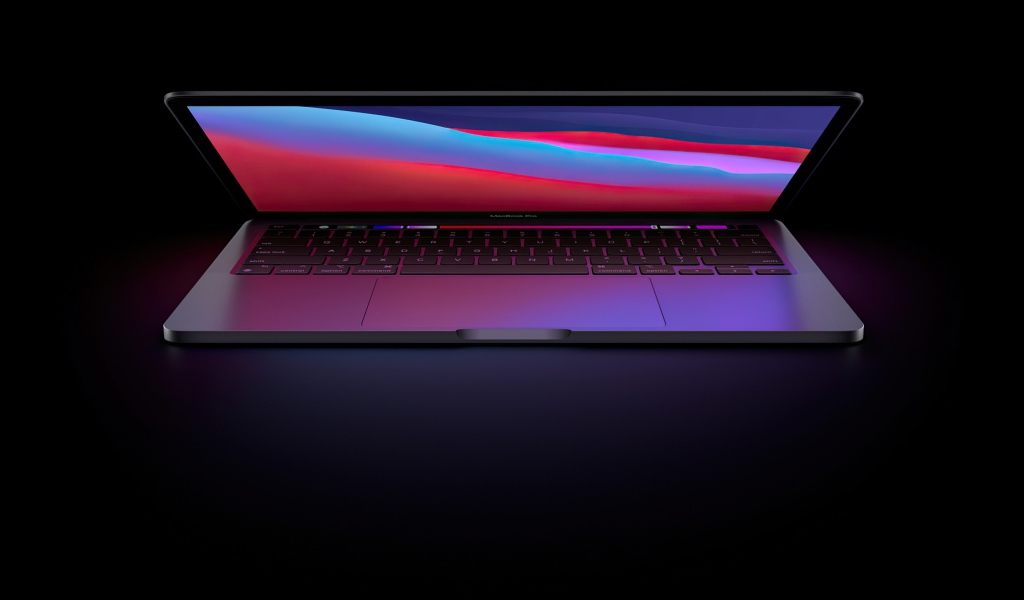 Стильный тонкий MacBook with Apple M1 chip