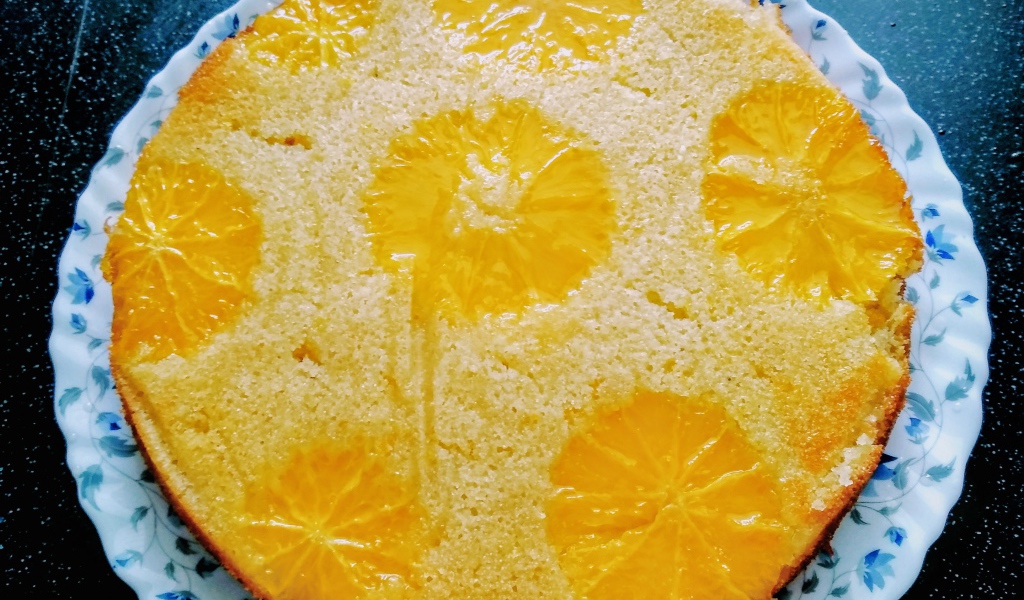 Вкусный пирог с апельсинами