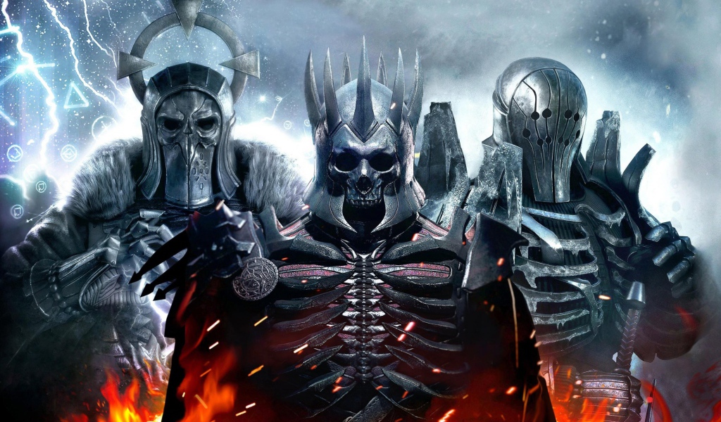 Темная сила из компьютерной игры Ведьмак 3: Дикая охота