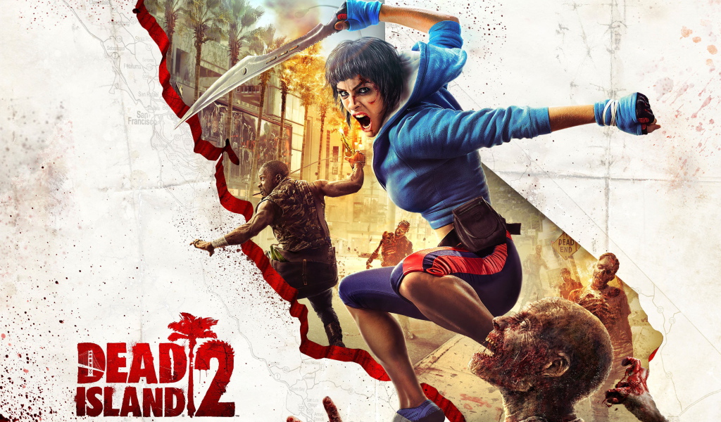 Постер ролевой игры  Dead Island 2
