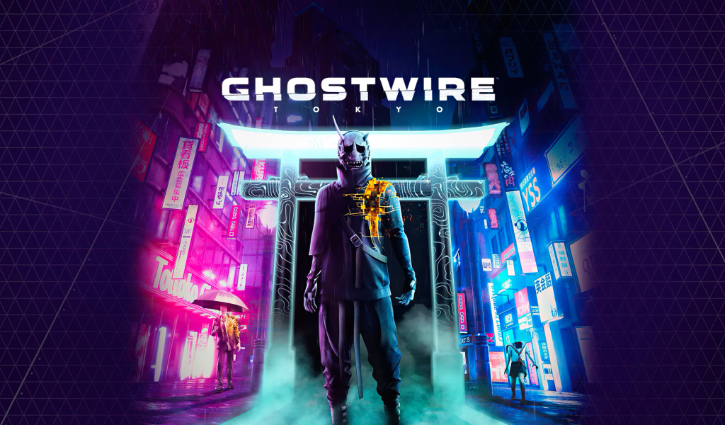 Постер компьютерной игры GhostWire: Tokyo, 2021