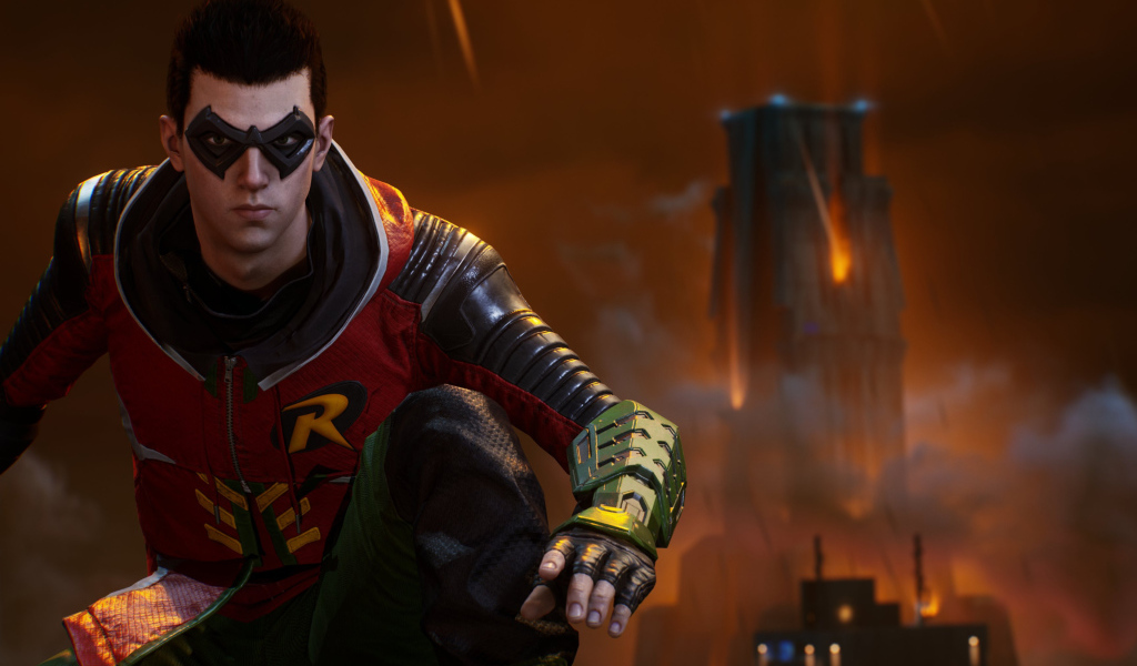 Робин персонаж компьютерной игры Gotham Knights, 2021