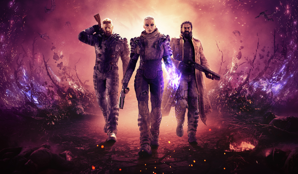 Супергерои новой игры  Outriders для PlayStation