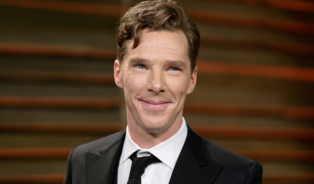 Милая улыбка актера Бенедикта Камбербэтча