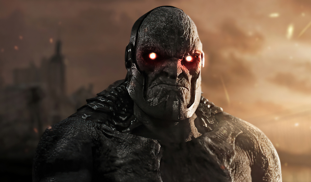 Злой персонаж Дарксайд из фильма  Лига справедливости Зака Снайдера, 2021