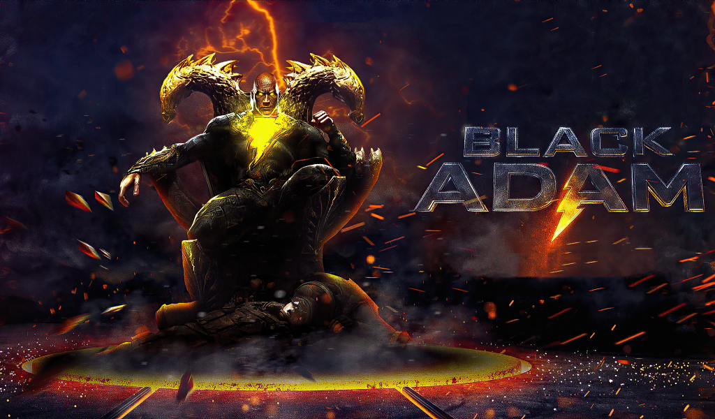 Постер фильма Черный Адам, 2022
