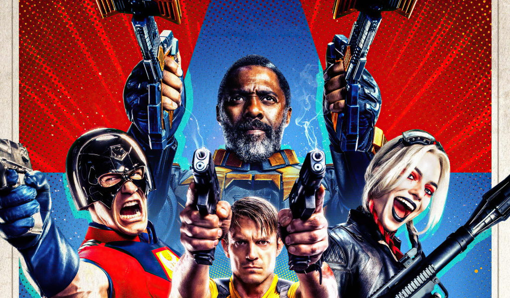 Постер супергеройского фильма Отряд самоубийц: Миссия навылет, 2021