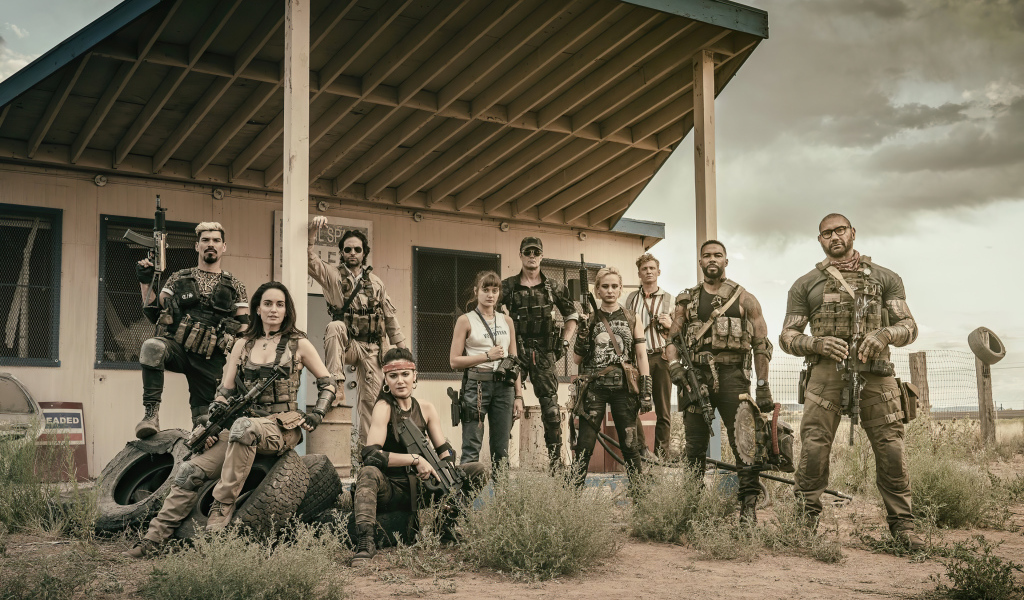 Главные герои фильма Армия мертвецов, 2021