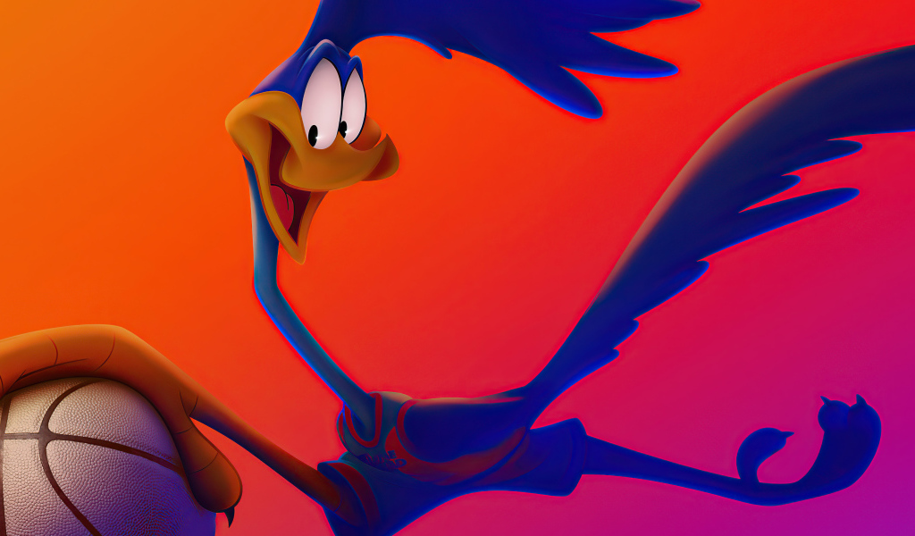 Wooddy Woodpecker character in the new movie Space Jam: The Next Generation, 2021