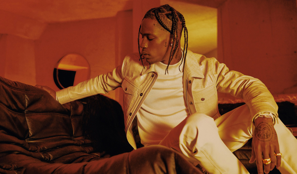 Американский рэпер Трэвис Скотт