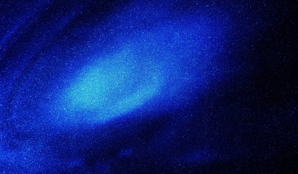 Яркая неоновая звездная туманность