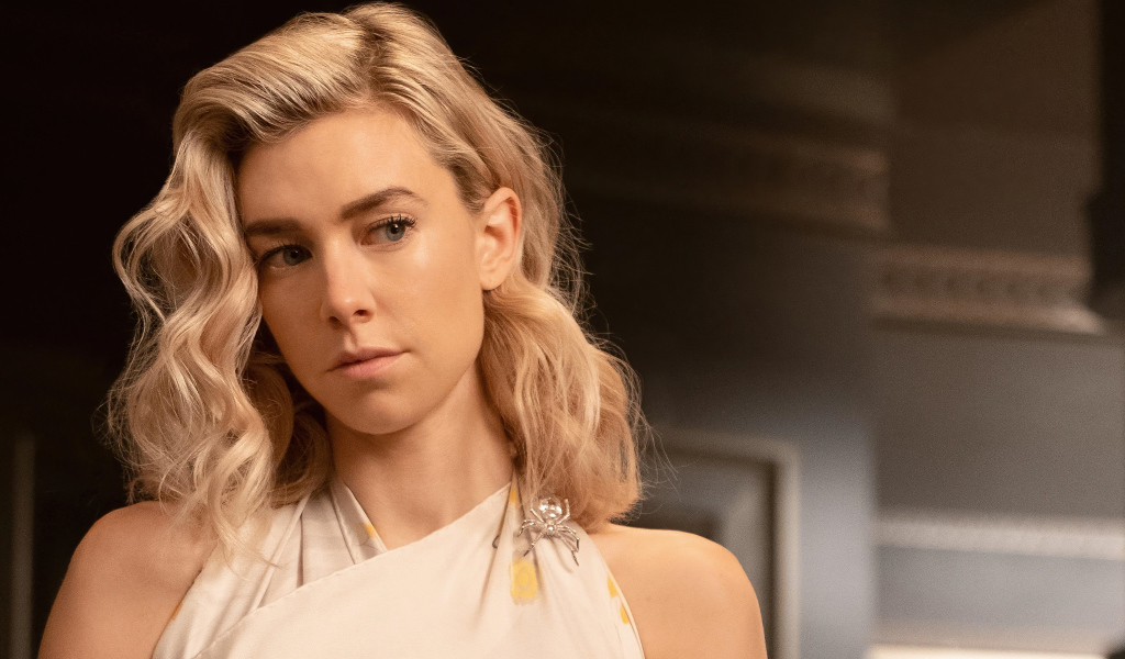 Красивая блондинка Ванесса Кирби