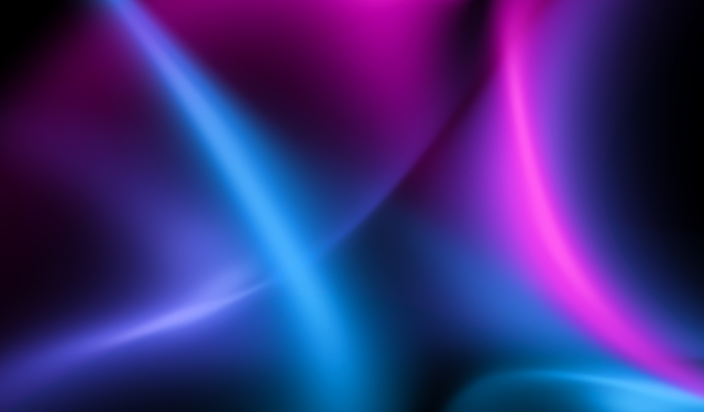 Голубое и розовое абстрактное свечение