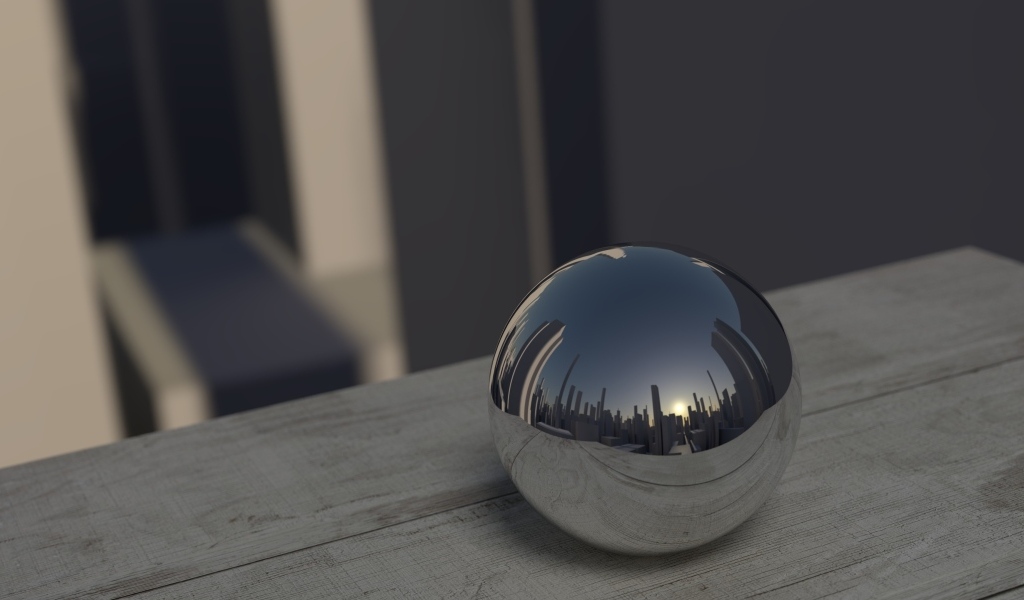 Большой стальной шар 