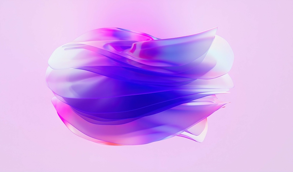 Сиреневый абстрактный узор на розовом фоне