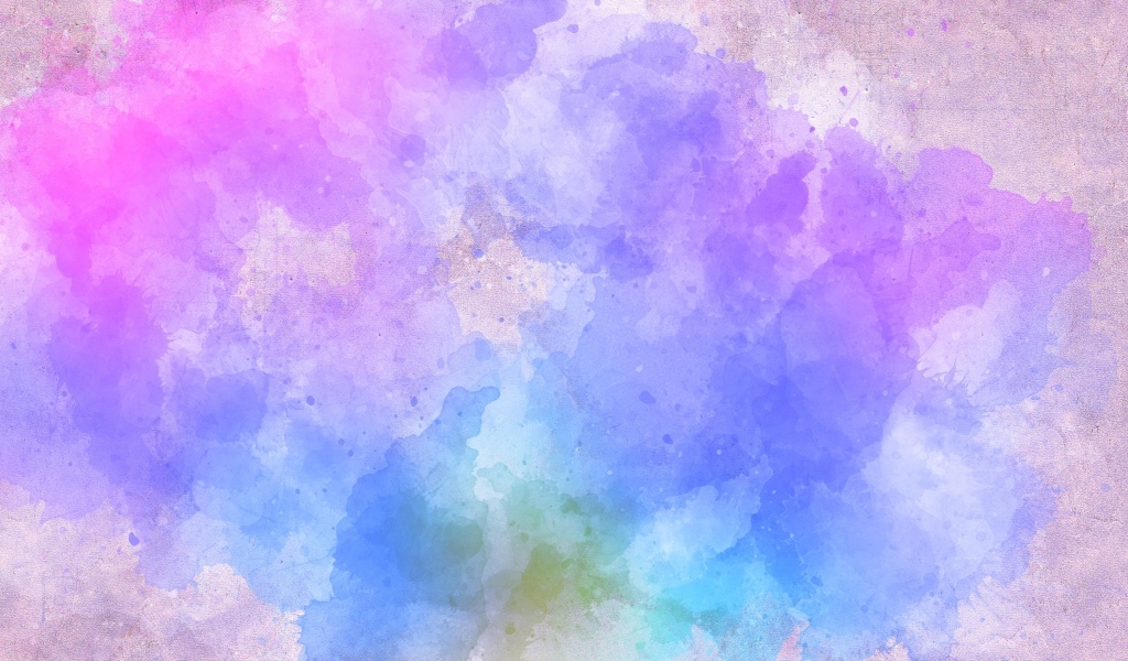 Разноцветные размытые краски 