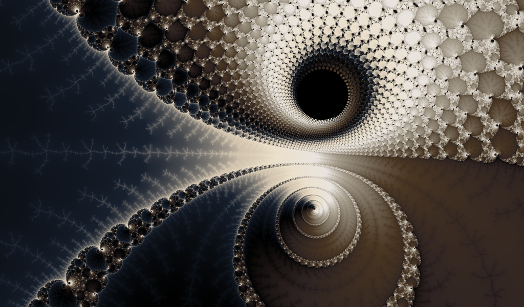 Две абстрактные спирали