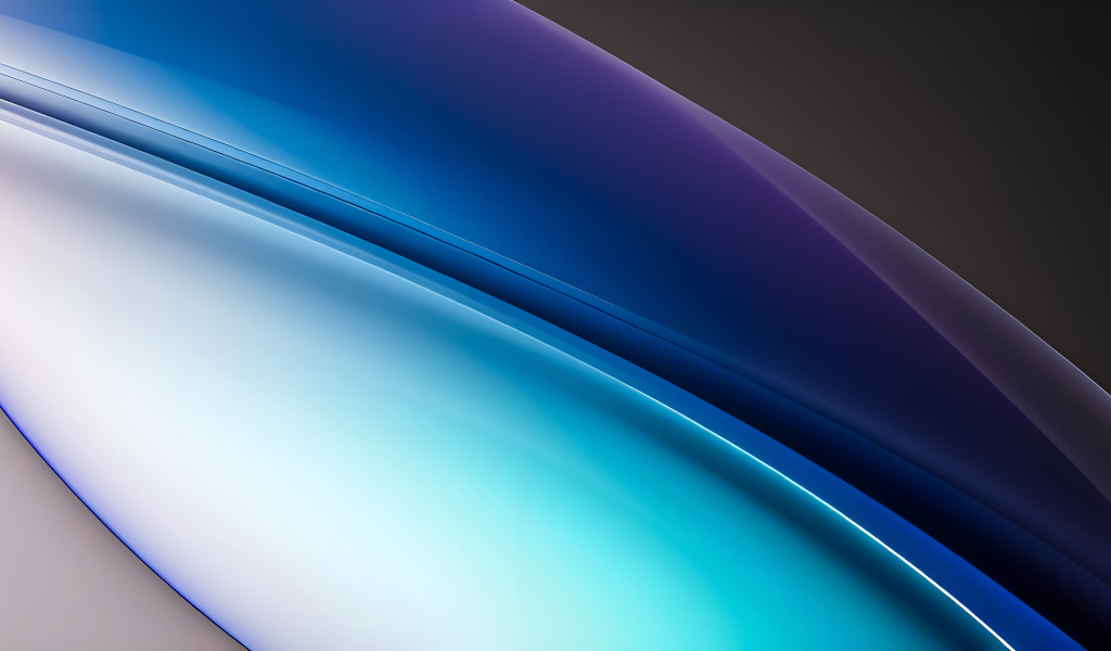 Необычная форма голубых узоров на сером фоне