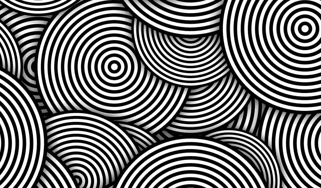 Черно белая иллюзия
