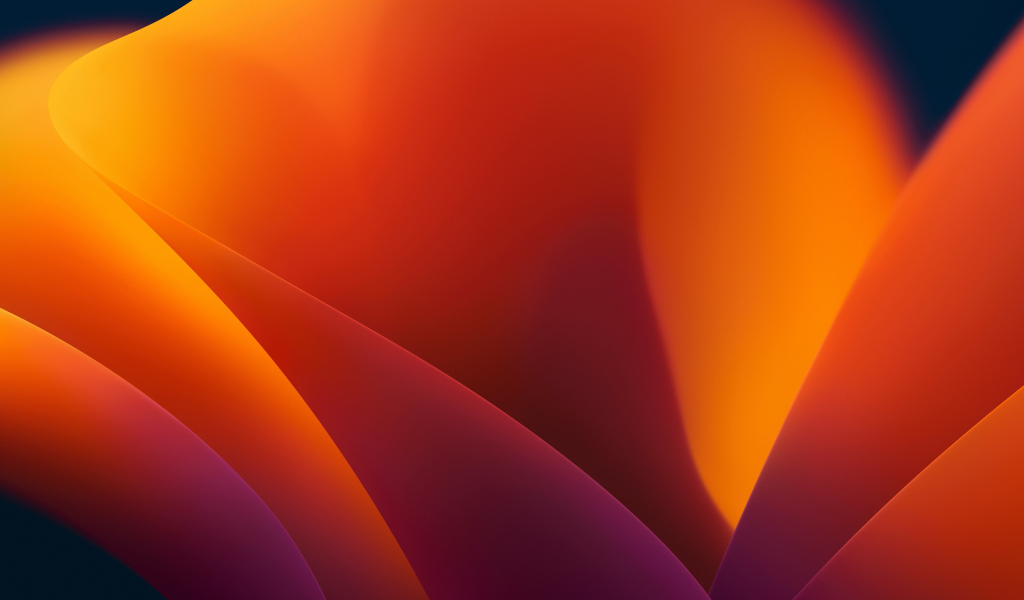 Оранжевый градиент на черном фоне