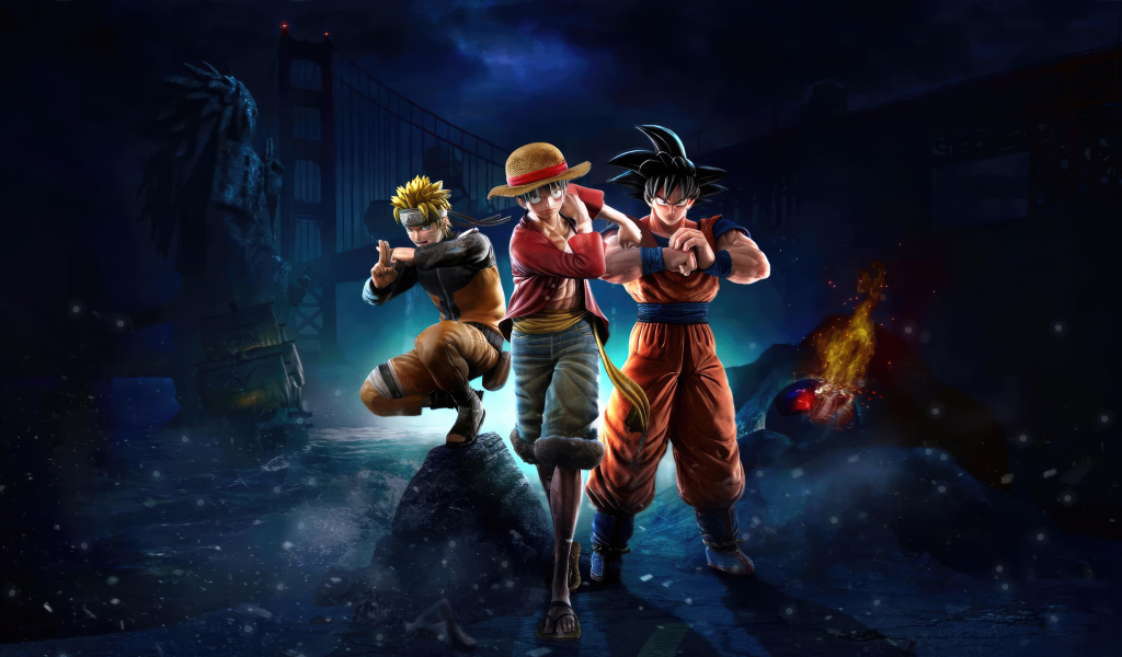 Три воина персонажа аниме