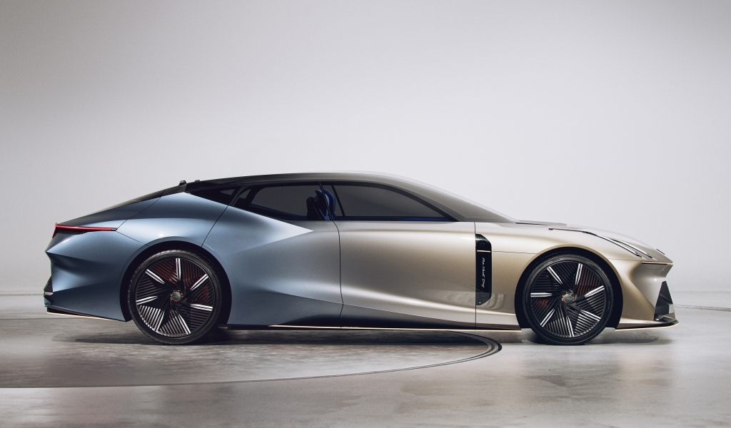 Автомобиль Lynk & Co вид сбоку