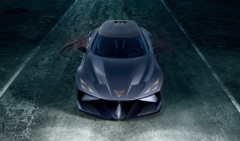 Новый быстрый автомобиль Cupra DarkRebel