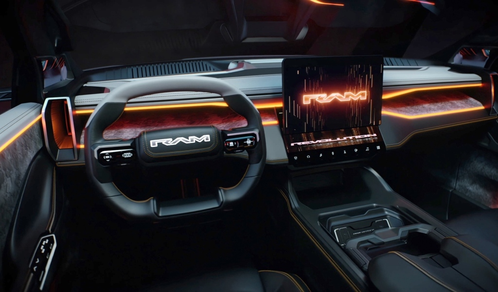 Автомобиль Ram 1500 Revolution BEV Concept 2023