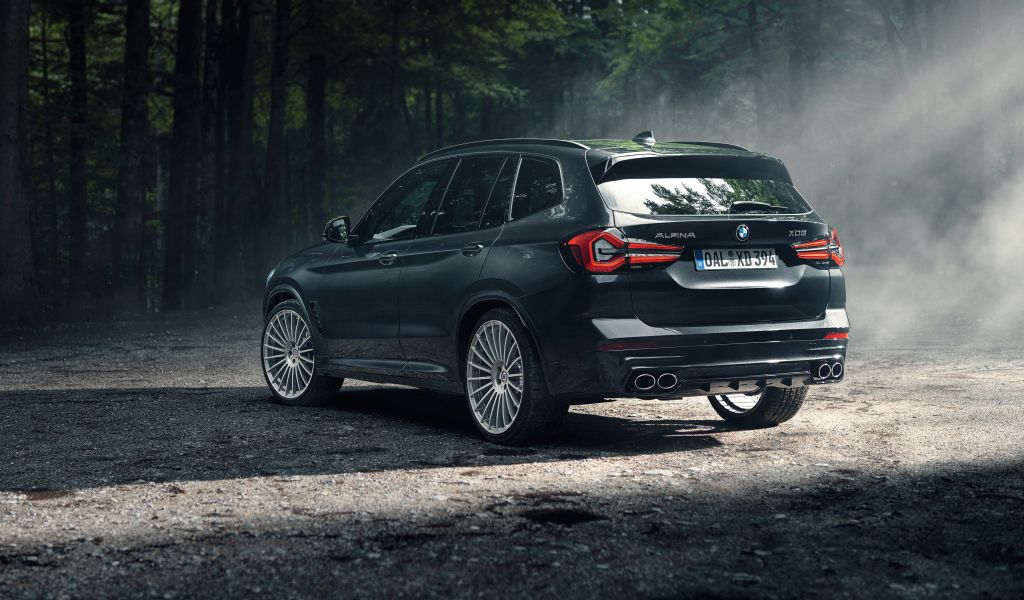 Внедорожник Alpina XD3,  2023 года вид сзади