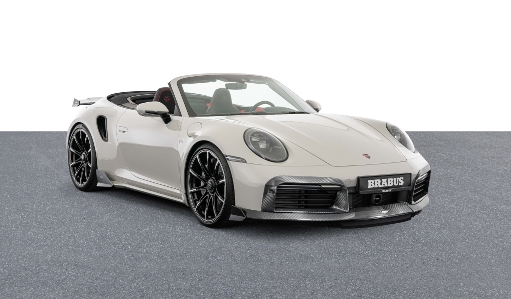 Серебристый Brabus 820 Cabriolet