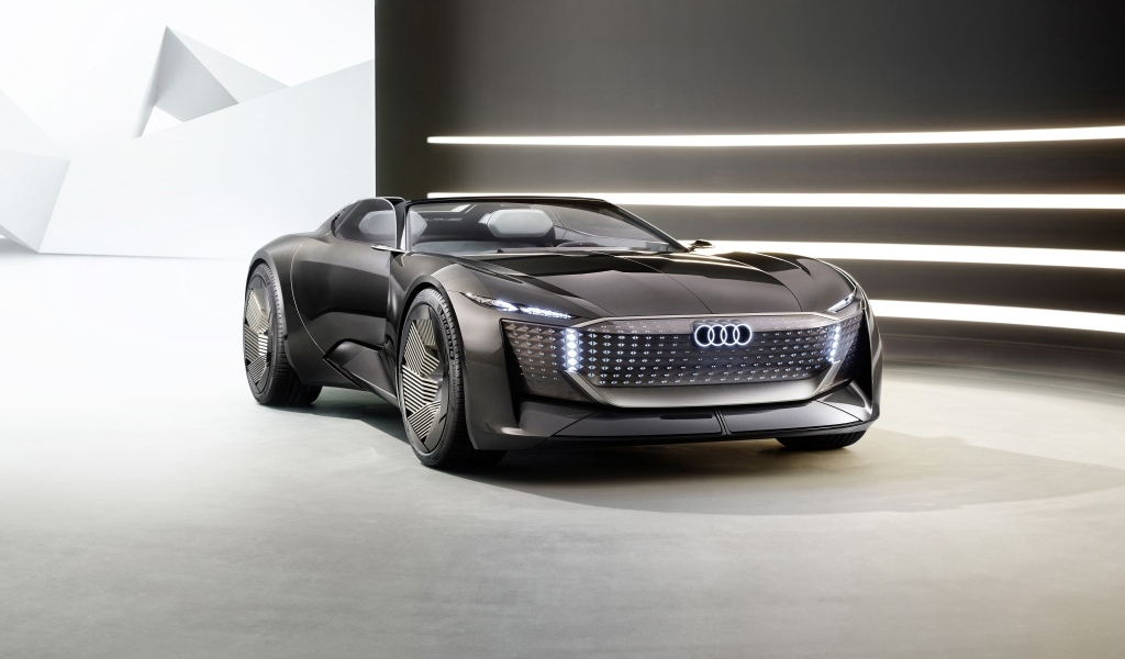 Дорогой новый автомобиль Audi Skysphere Concept 2023 года