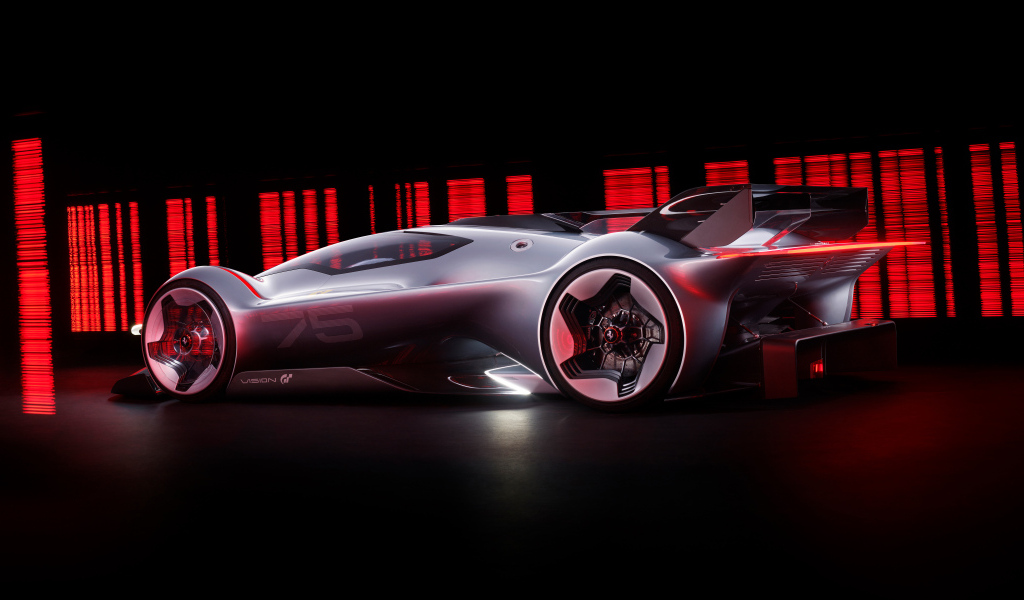 Презентация гоночного автомобиля Ferrari Vision Gran Turismo