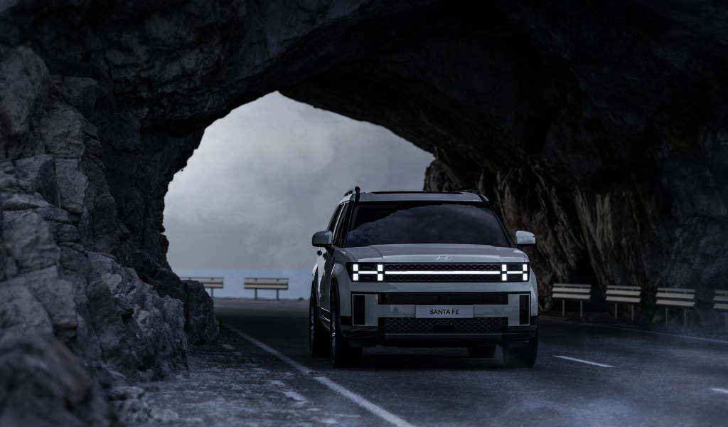 Новый автомобиль Hyundai Santa Fe 2024 года