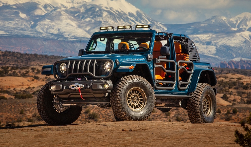 Внедорожник Jeep Wrangler Rubicon 4xe Departure Concept 2023 года