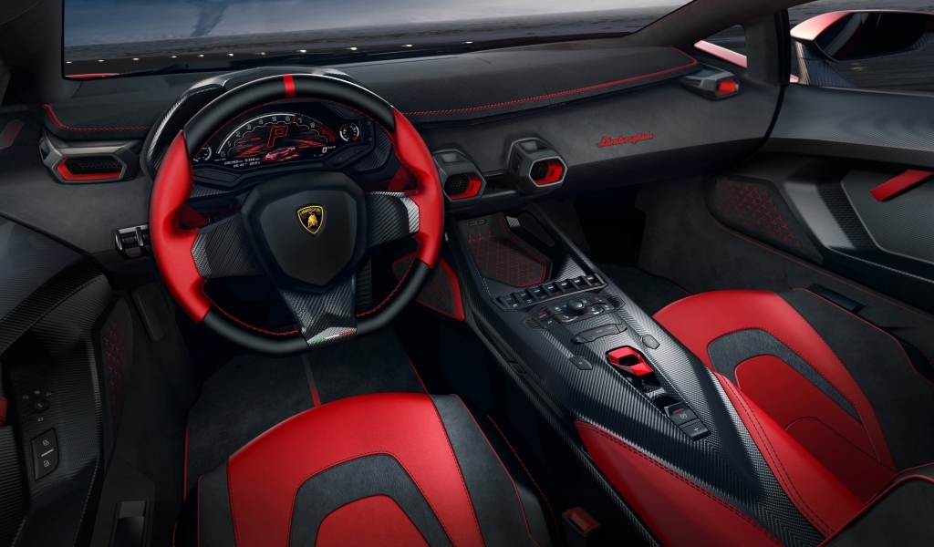 Салон автомобиля Lamborghini Invencible 2024  года