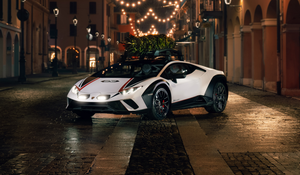 Спорткар Lamborghini Huracán Tecnica в городе