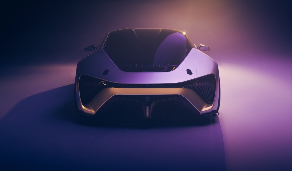 Автомобиль Lexus Electrified Sport Concept вид спереди