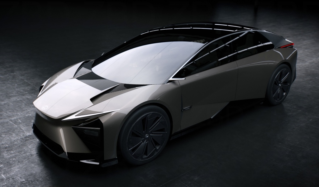Новый автомобиль концепт Lexus LF-ZL